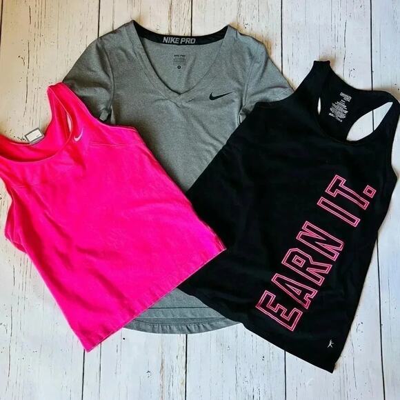Nike/Danskin Now Activewear tops bundle Size Small - Picture 1 of 13